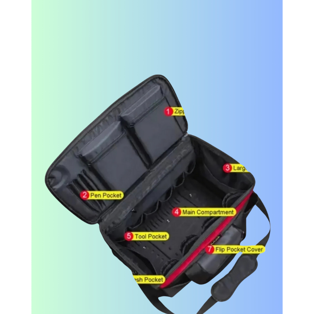 Tas kantong besar Teknisi//tas kunci kunci//tas teknisi profesional multipungsi//