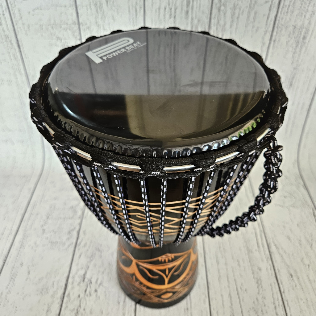 Alat Musik Kendang Djimbe Gendang Jimbe Mika Tinggi 50cm 10 Inch Ukuran Sedang Kualitas Terbaik