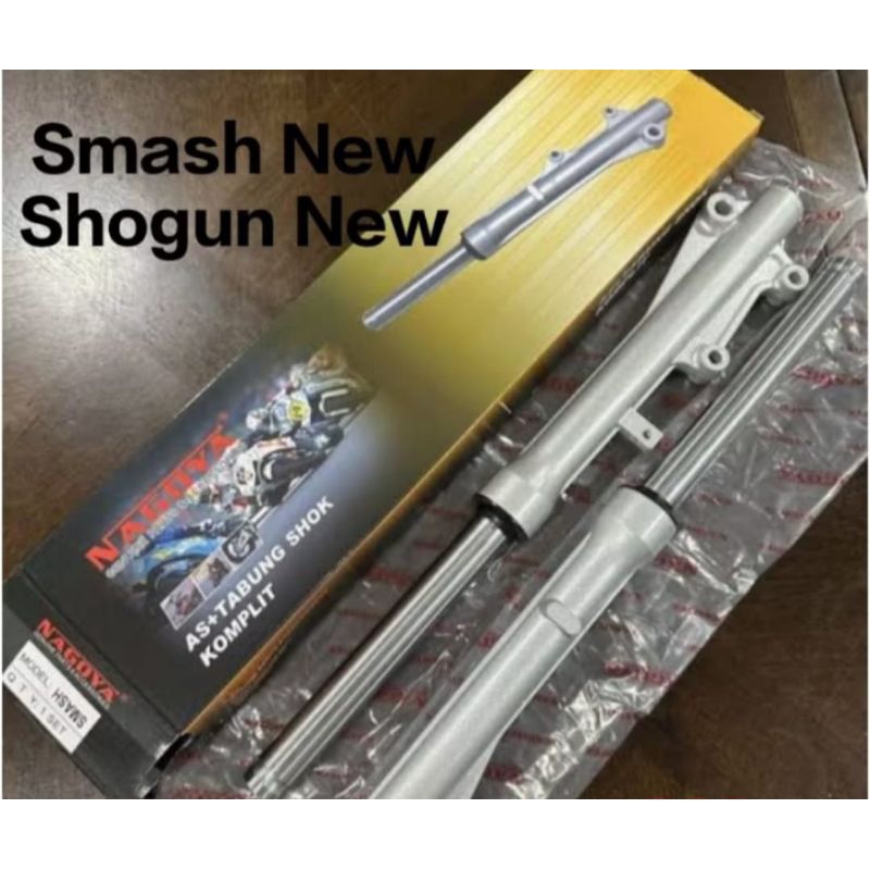as shock + tabung motor smash shogun