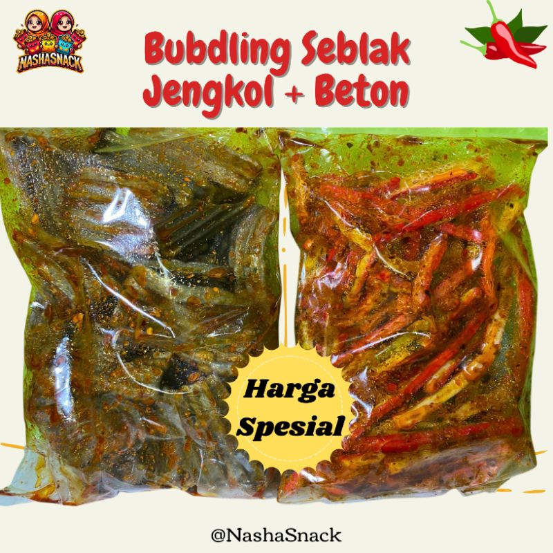 

paket bundling seblak beton & seblak jengkol