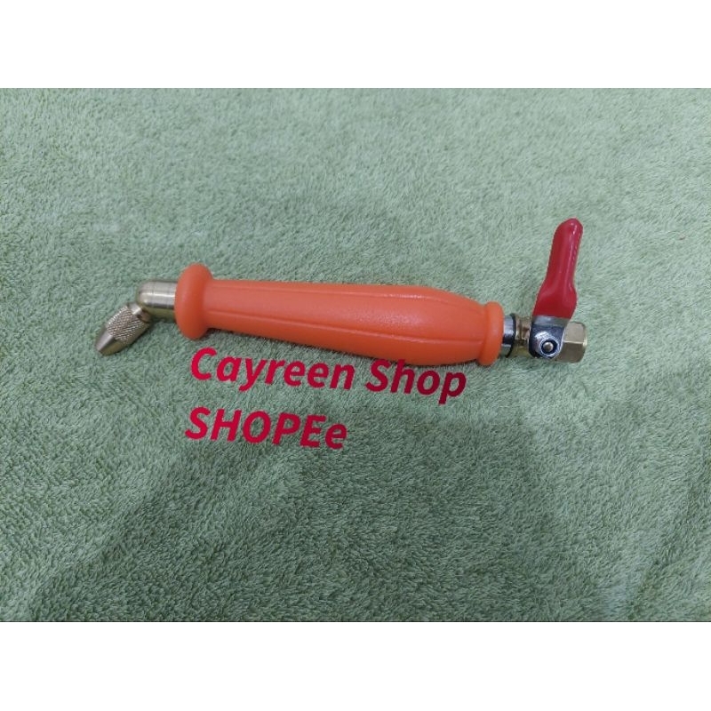 Stik Gun Nozzle Bengkok Tasco Komplit ÷ Gagang Stem AC Original Kyodo