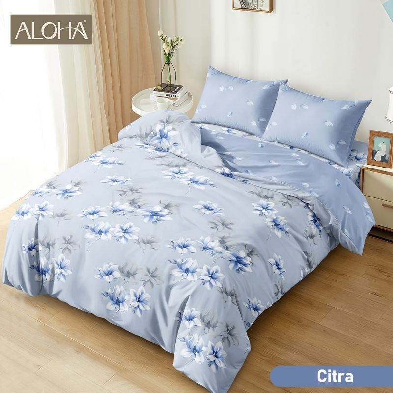 Set Bedcover Aloha King Size #Citra