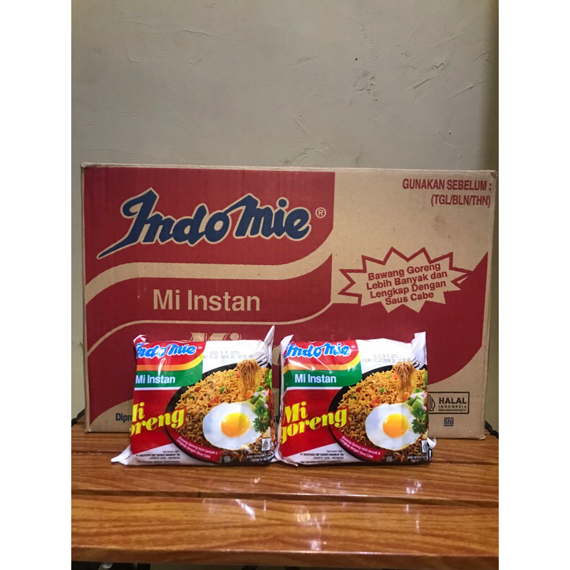 

Indomie Goreng 1 dus isi 40pcs