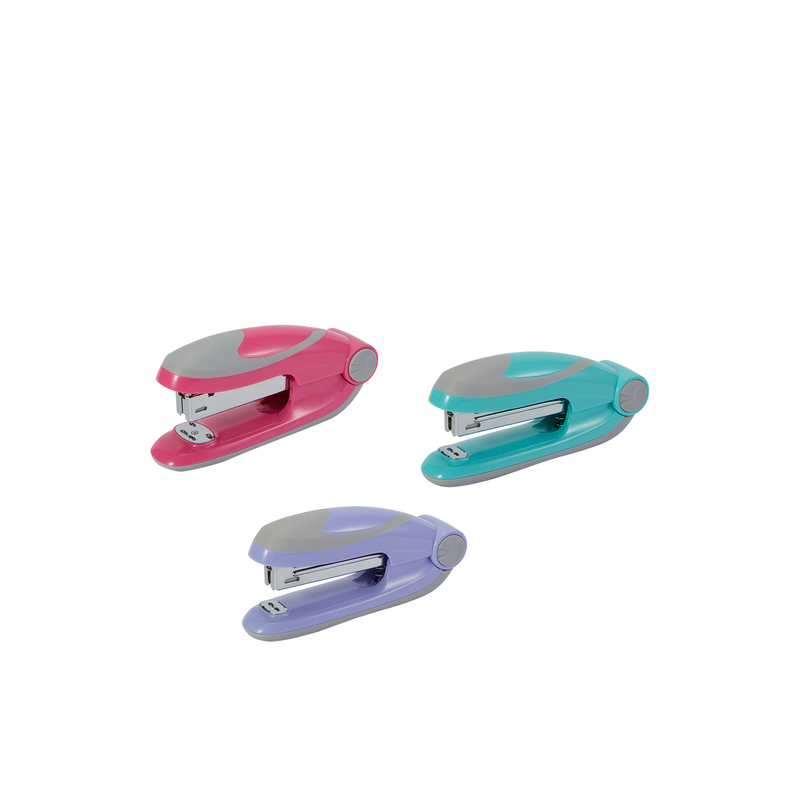 

[Stationery Home] Bantex Stapler / Jepretan 24/6 & 26/6 Soft Touch Warna Pastel Muat 25 Lembar BD6712