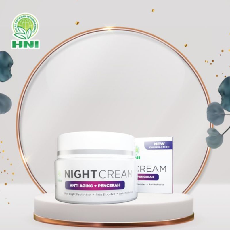 NIGHT CREAM HNI HPAI - PRODUK HERBAL ALAMI