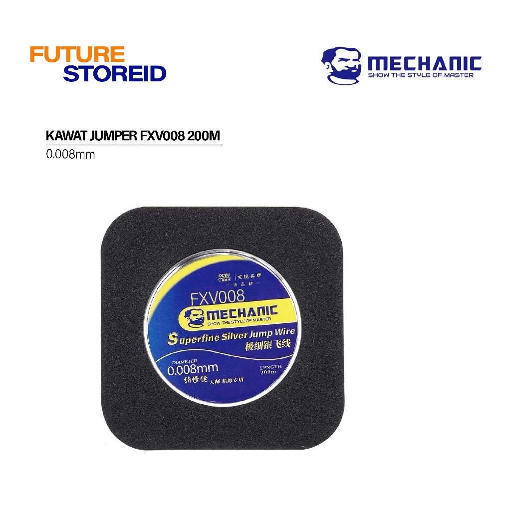 MECHANIC FXV08 KAWAT JUMPER [200M] 0.008MM ORIGINAL