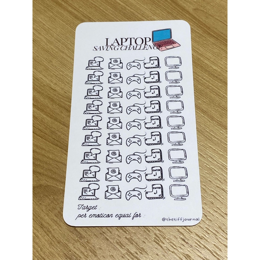 

SAVING CHALLENGE | CASH STUFFING | BUDGETING CARD - LAPTOP