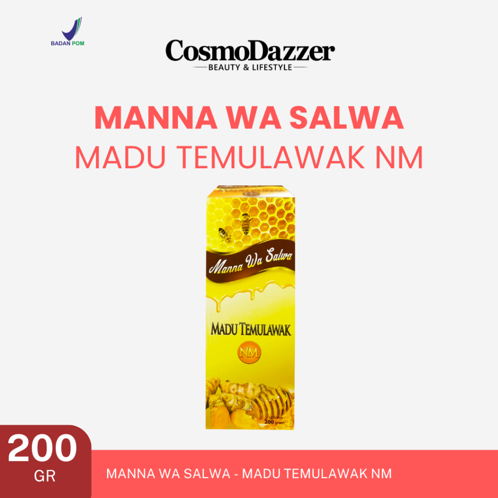 

MANNA WA SALWA MADU TEMULAWAK NM ISI 200 GR