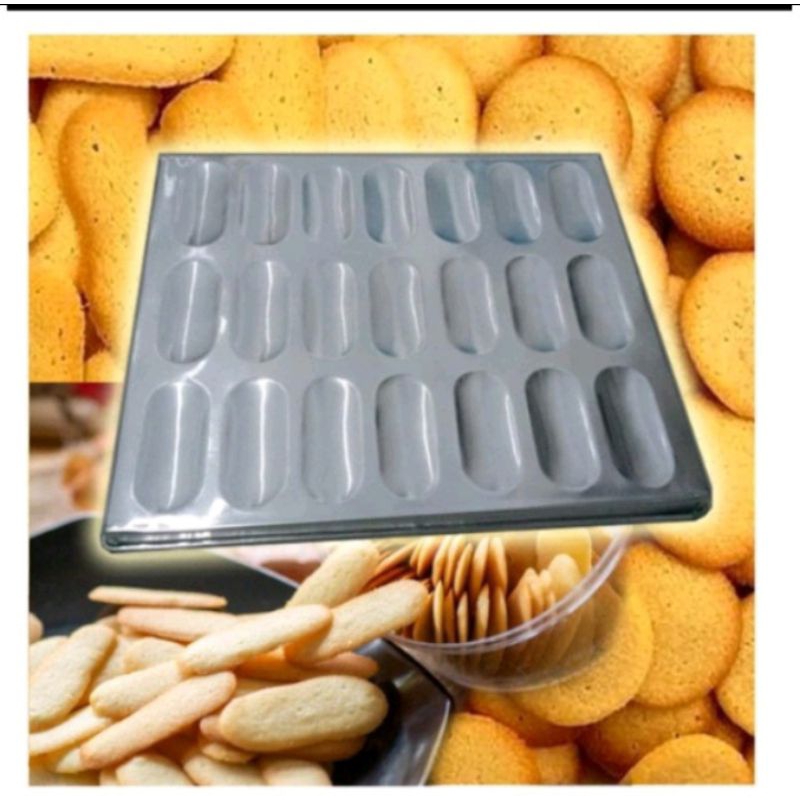 loyang kue lidah kucing/loyang kue kering lidah kucing