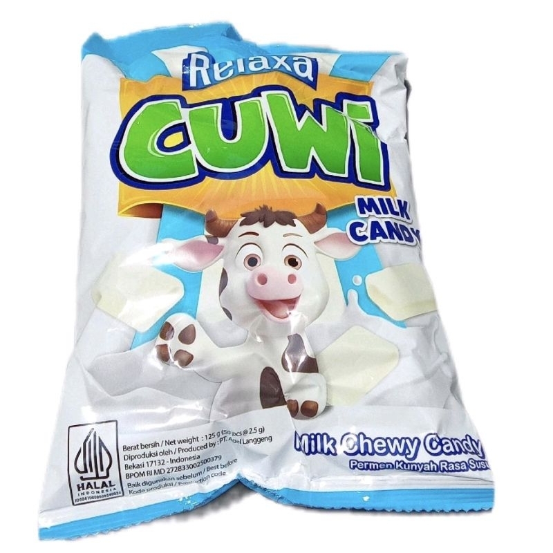 

PERMEN RELAXA CUWI MILK | STRAWBERY CANDY BAG NETTO 125 GR
