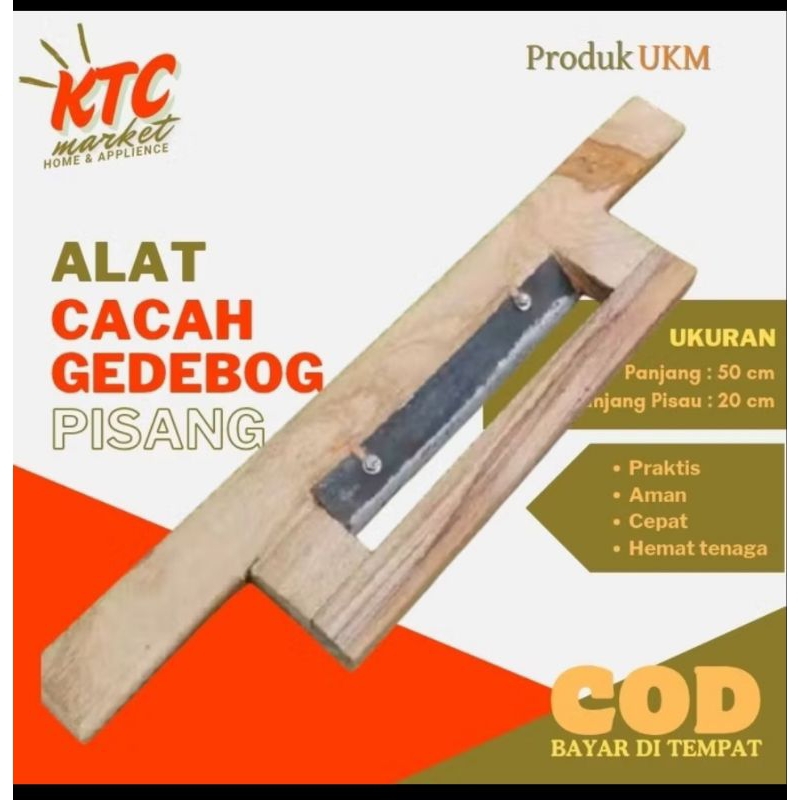 Alata pencacah pohon pisang, gedebok, debok Alat pembuat pakan ternak hewan peliharaan