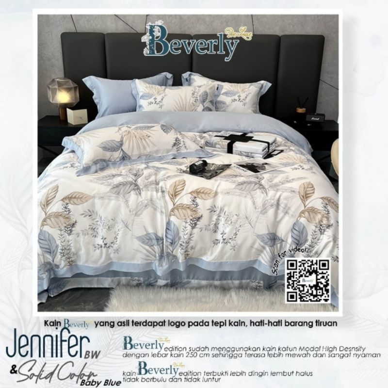 Kain Katun Motif Jennifer Bahan Sprei Katun Beverly