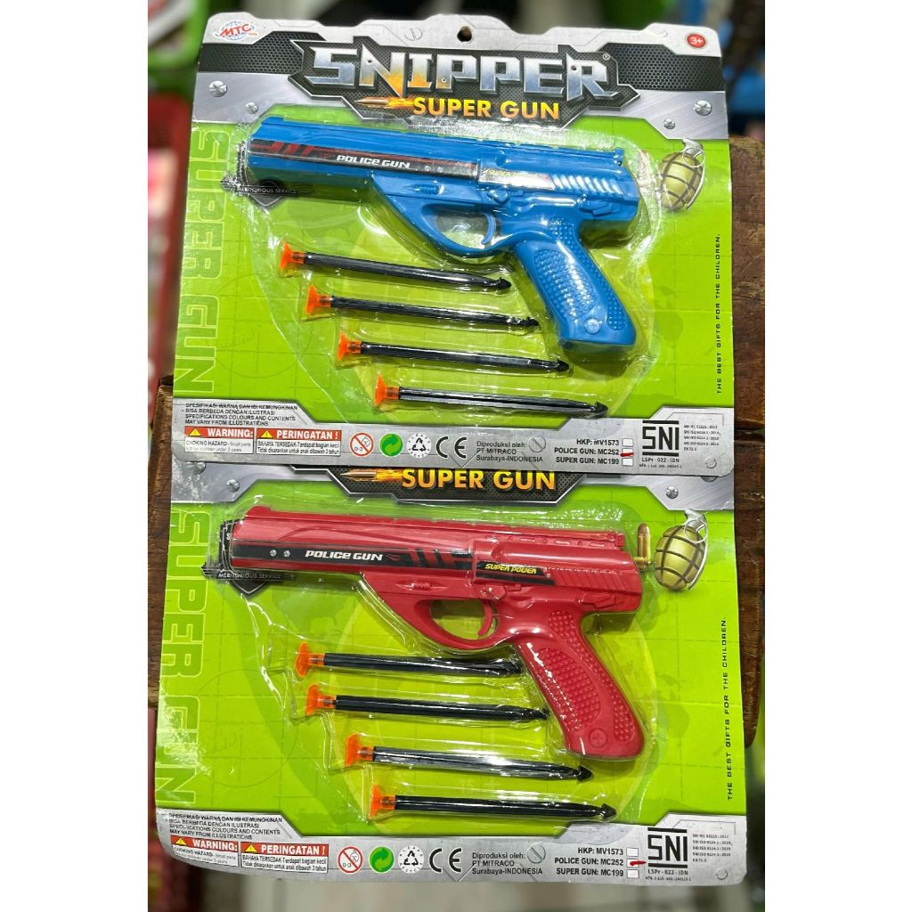 MC252 pistol peluru karet mainan tembak tembakan sniper super gun toys hot sale