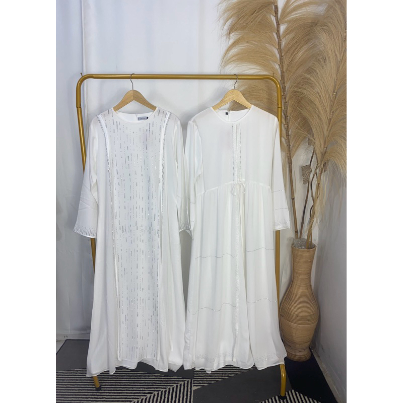 gamis premium bahan adem dan jatuh