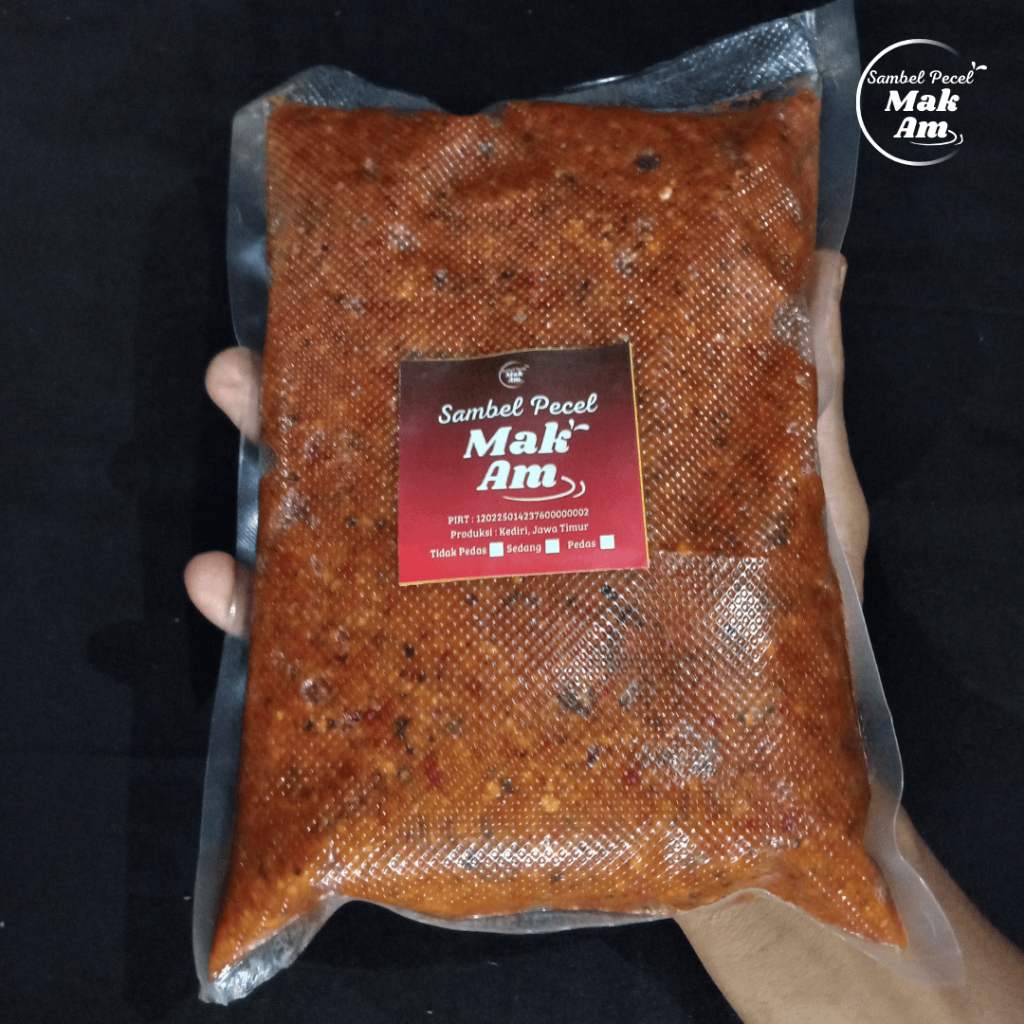 

Mak AM Sambel Pecel Kacang Premium Murni Khas Kediri Sangrai Original Tanpa Pengawet dan MSG Pedas 250gr