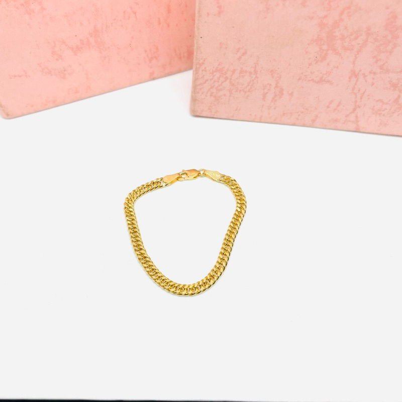 Gelang bayi dan Anak Emas Asli kadar 300/6k muda holo