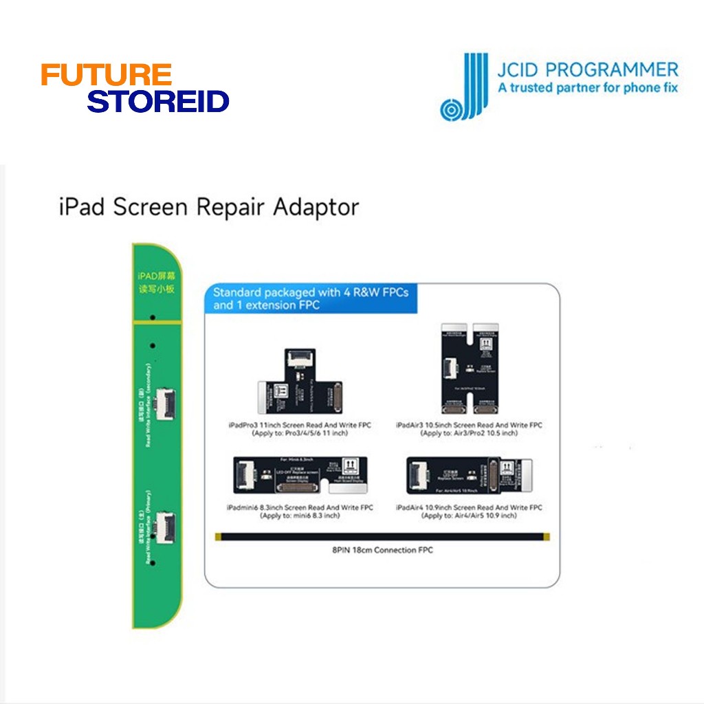 JCID BOARD IPAD SCREEN READ AND WRITE ADAPTOR ORIGINAL