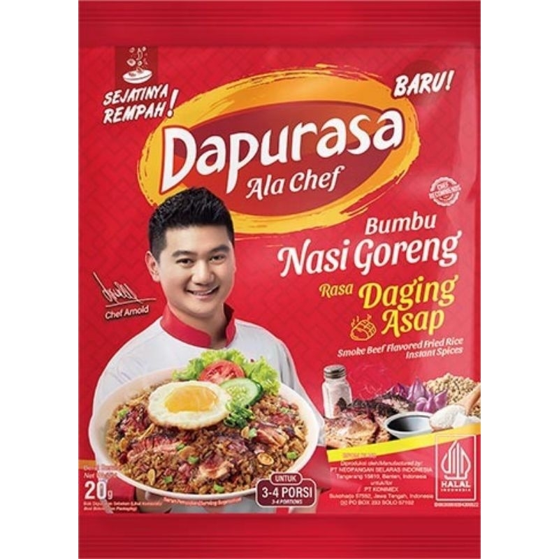 

DAPURASA ALA CHEF Arnold Bumbu Nasi Goreng Daging Asap