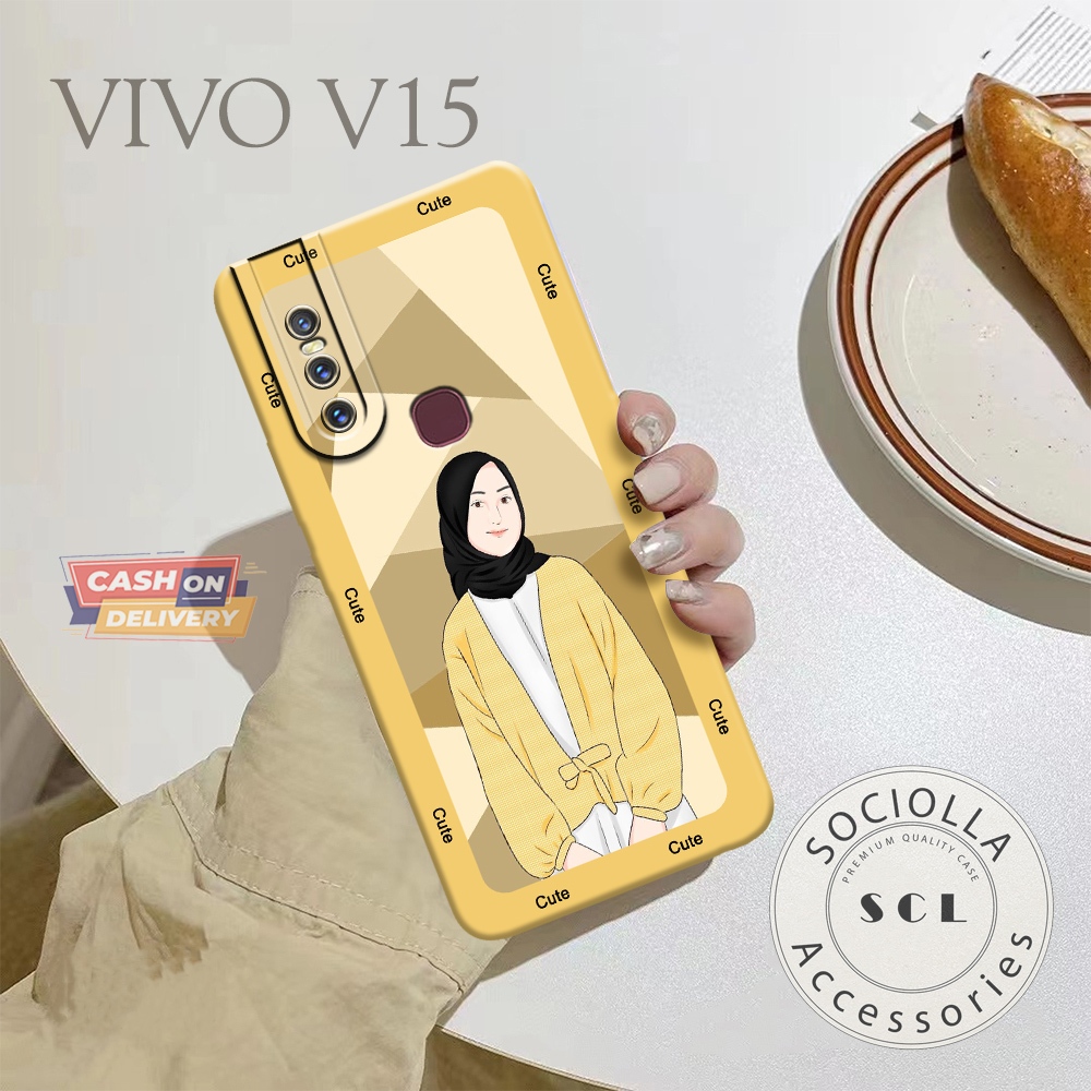 Case Vivo V15 / Vivo V15 Pro Fashion Case Hijab Cute Softcase Pro Camera Vivo V15 / Vivo V15 Pro Cas