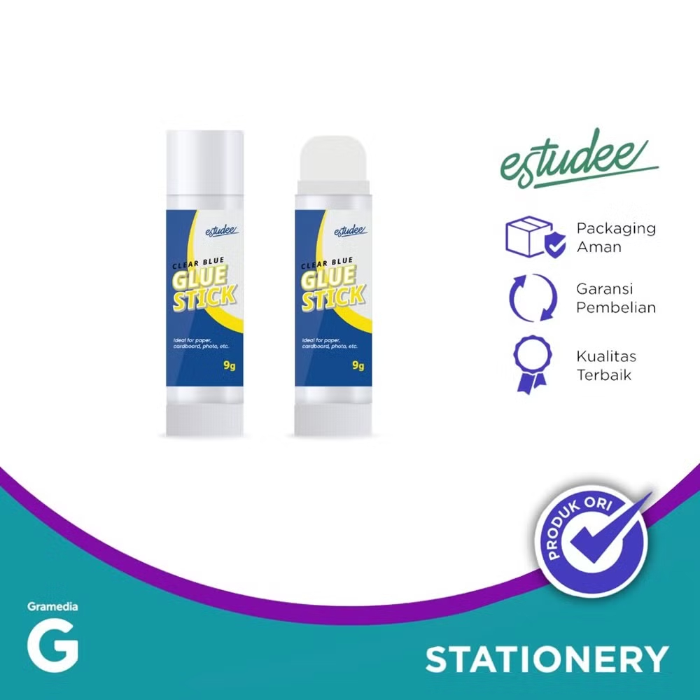 

Gramedia Tunjungan : Estudee Glue Stick Blue Transparent 9Gr Es:Gs9T