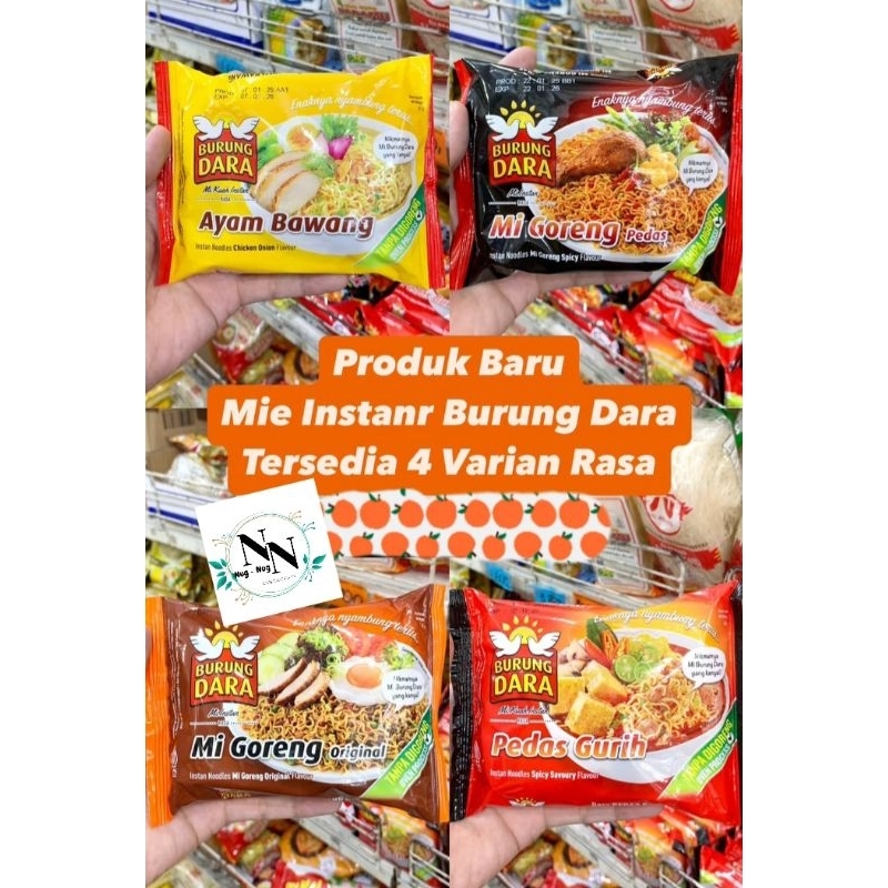 MIE INSTAN || BURUNG DARA || GORENG & KUAH