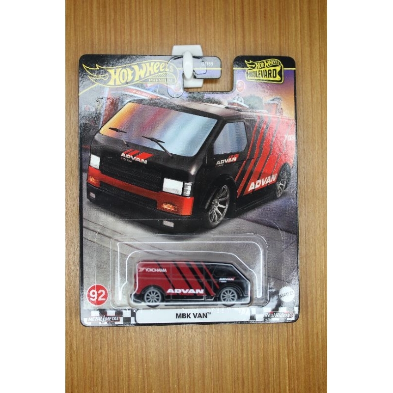 Hot Wheels Premium MBK Van Advan Livery