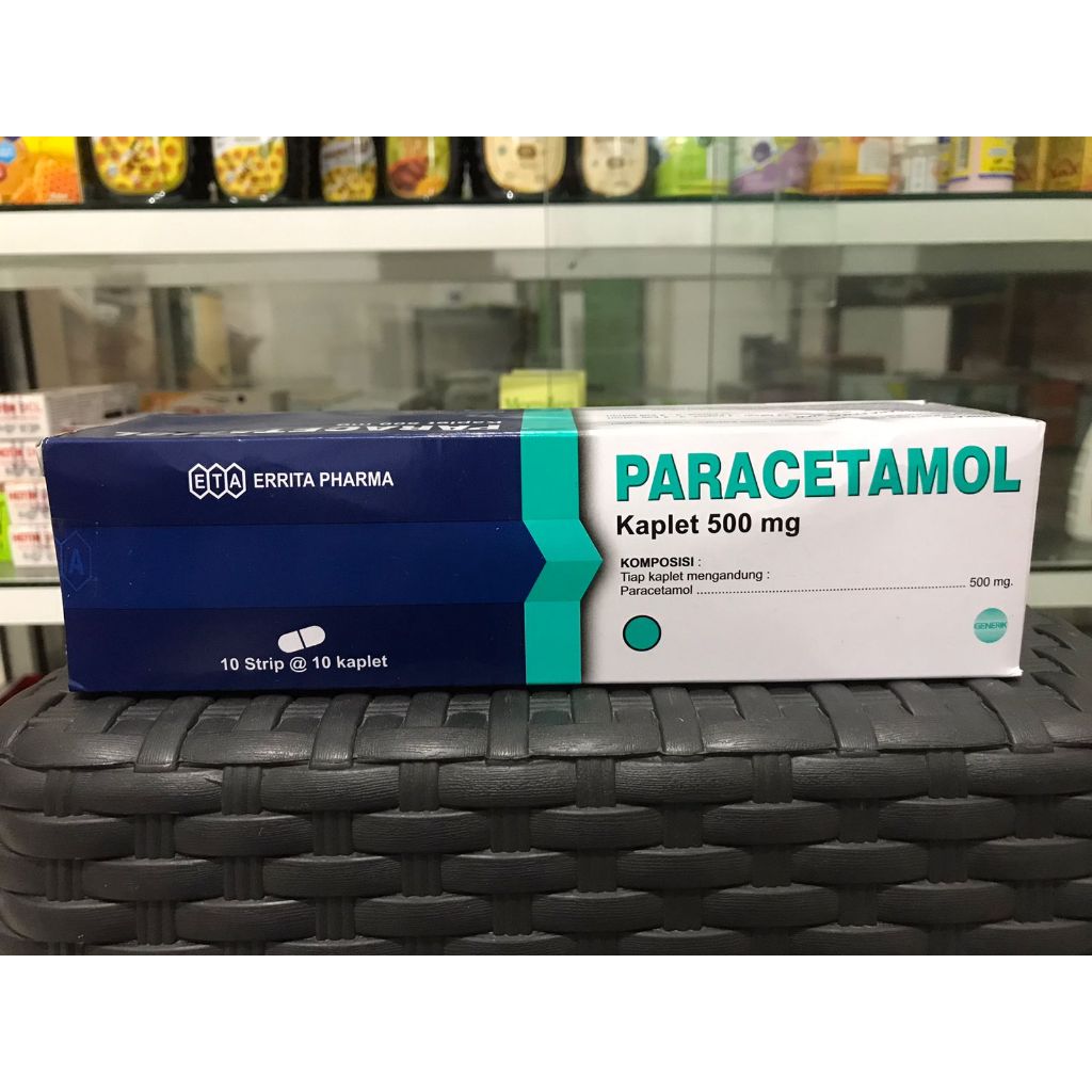Paracetamol 500 Mg 1 Box 100 Kaplet