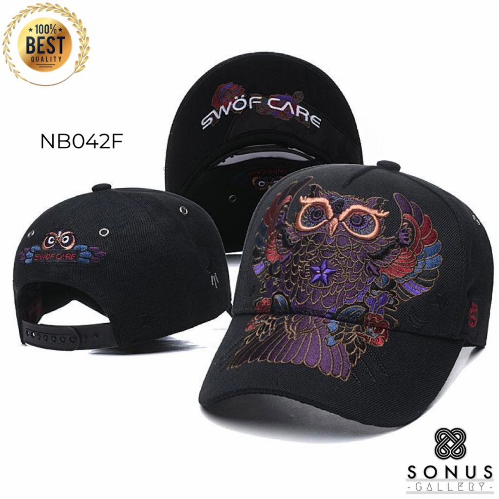 Topi baseball big logo full bordir kekinian topi dewasa unisex - NB042
