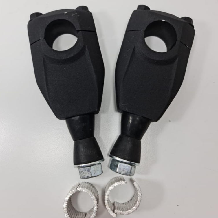 PENINGGI STANG 2 FUNGSI HITAM KLX/CRF/CB150R RAISER STANG FATBAR GIANT