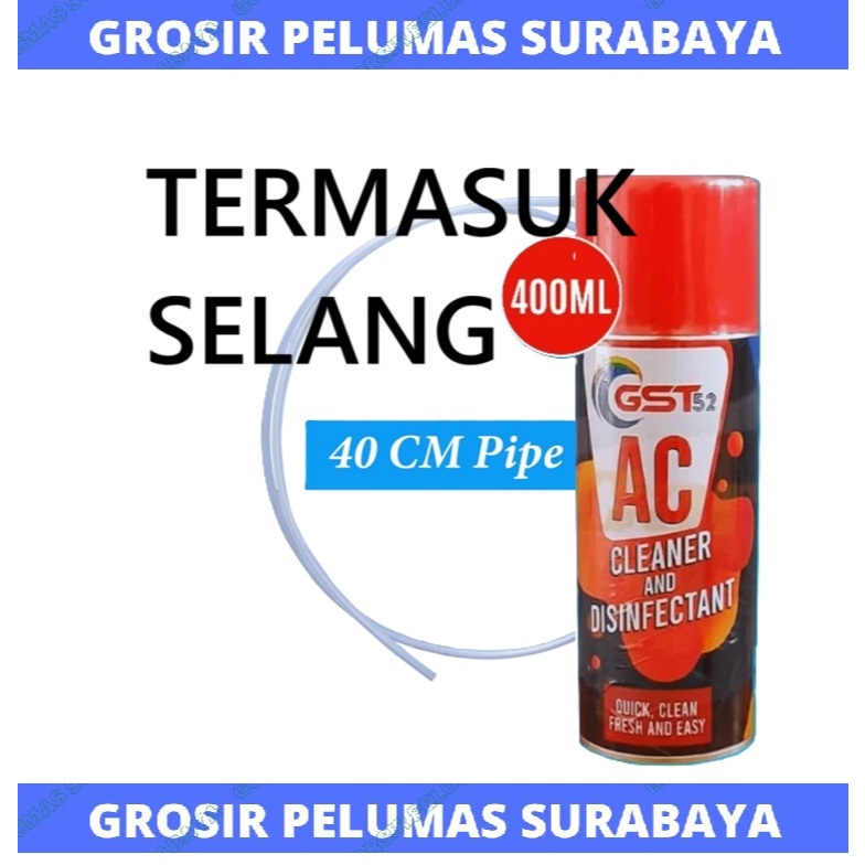 Foam Pembersih AC cleaner include selang GST ac cleaner + disinfectant