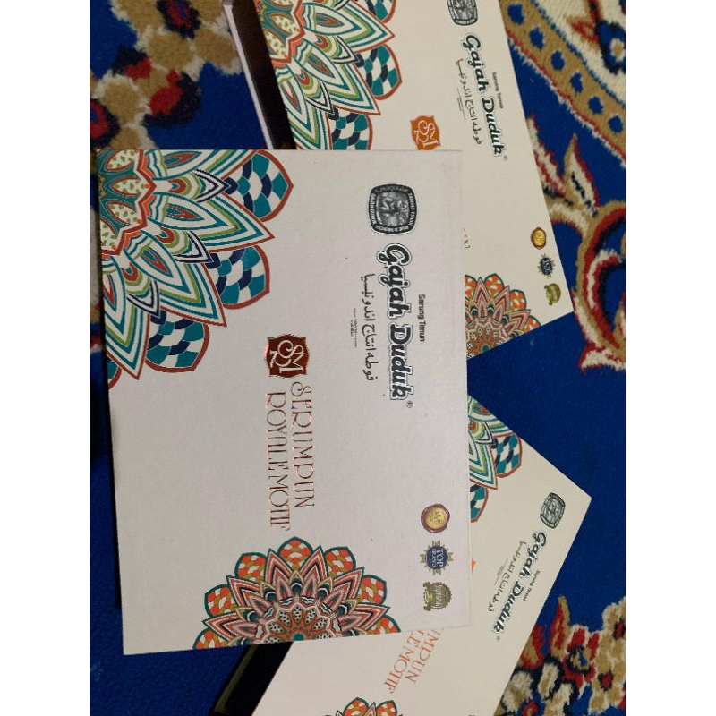 sarung gajah duduk original motif  serumpun  songket bisa cod