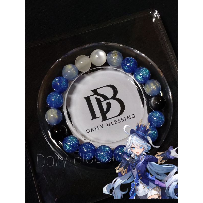 GelangDB Furina Genshin Impact Limited Edition Handmade Gelang Bead Bracelet Genshin