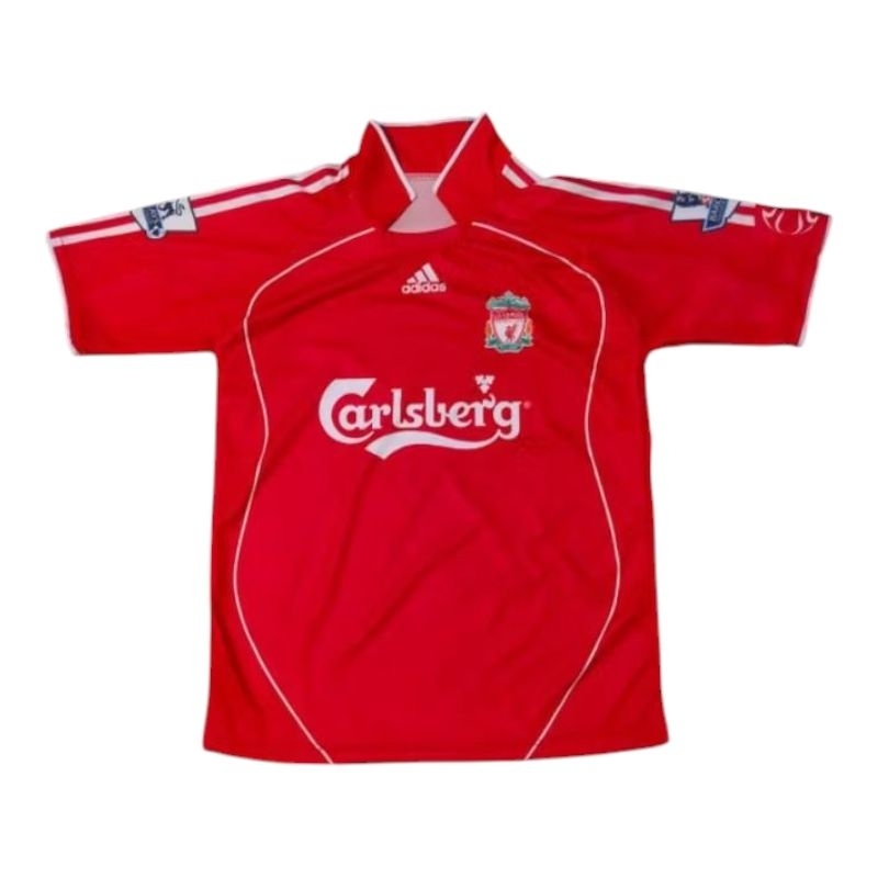 Jersey Bola Printing Liverpool 2006 2007 Custom