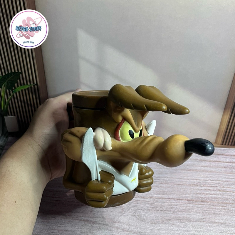 Mug Vintage Wile E. Coyote 1995 Rare Item