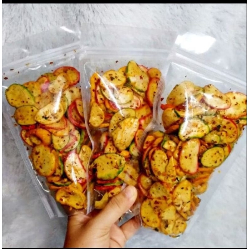 

Sebring |Seblak Kering | Kerupuk Seblak pedas gurih 100gr