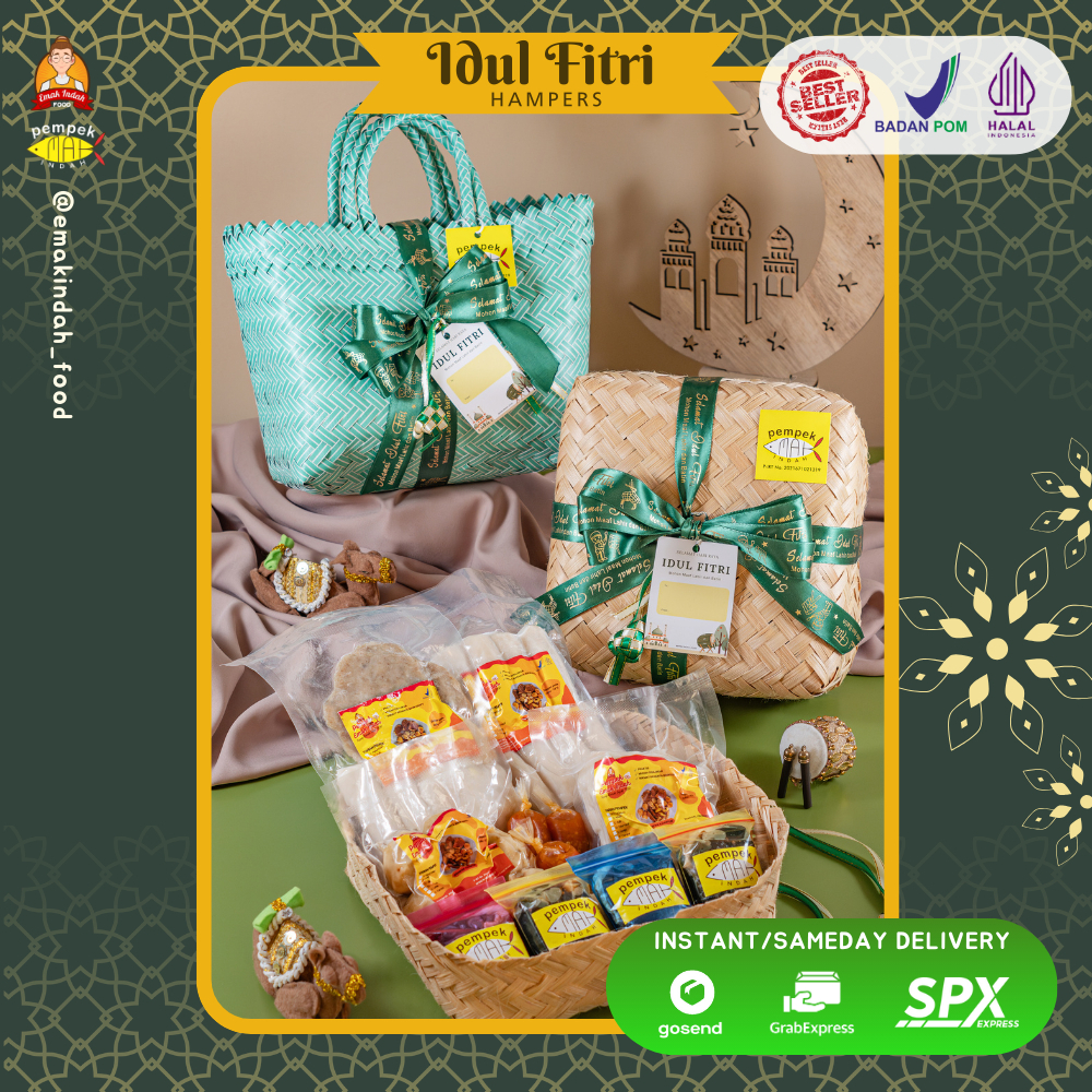 

HAMPERS LEBARAN/IDUL FITRI - HADIAH LEBARAN PEMPEK - PAKET FITRI 3 PAX