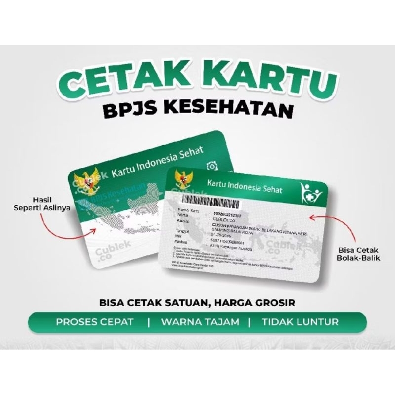 Cetak Kartu BPJS/BPJS Ketenagakerjaan proses cepat dan Murah