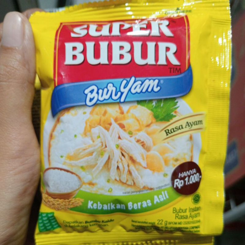 

Super Bubur isi 10pcs/renceng