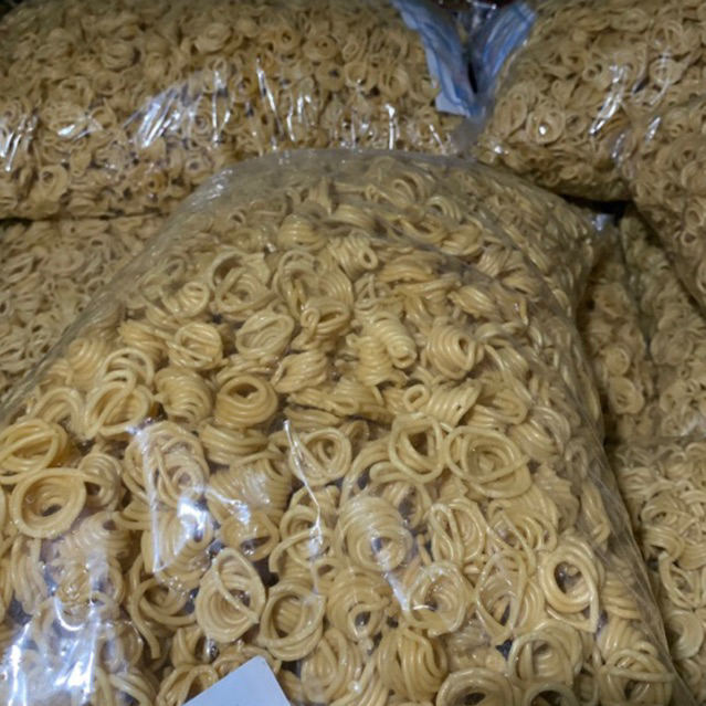 

(termurah) 1kg Kerupuk Keong atau Kerupuk Udel