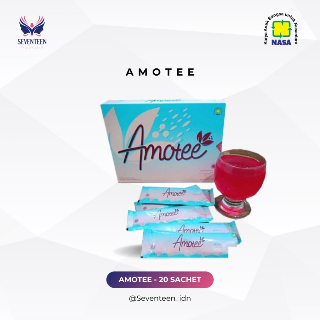 (Amotee) Produk Nasa Suplemen Pemutih Kulit Dan Kecantikan -1BOX