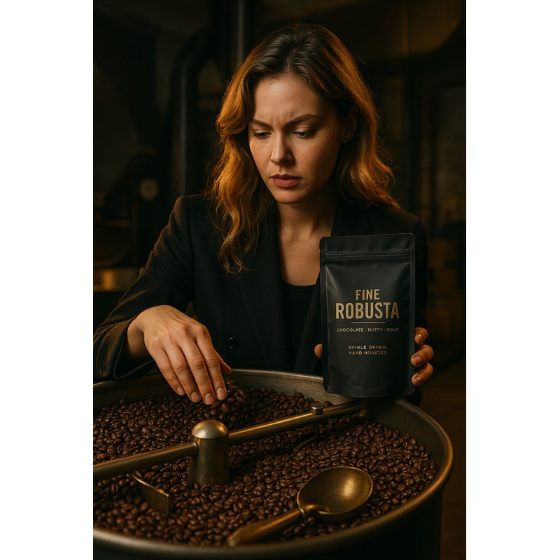 

Biji kopi fine robusta temanggung