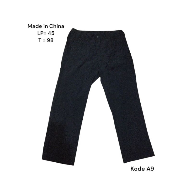 Celana Hitam Outdoor Second Thrifting