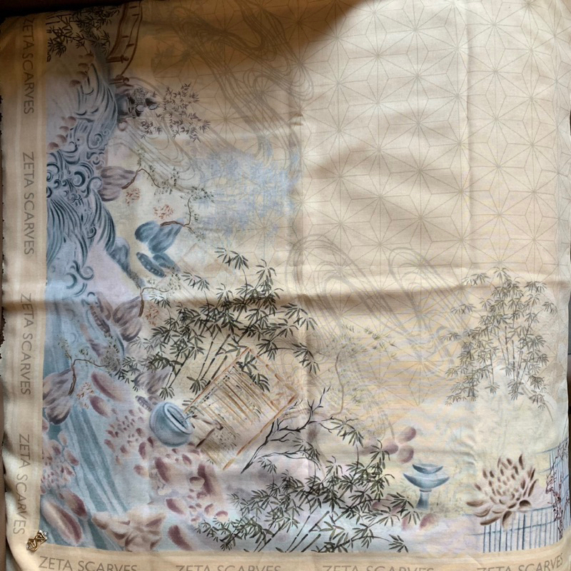 Zeta scarves hijab motif (Preloved)
