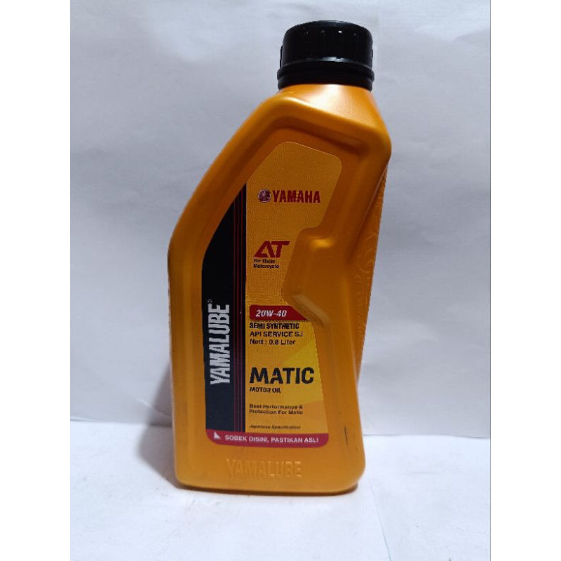 Oli Motor Yamalube Matic 800ml 20W-40 Oli Yamalube Matic  Oli Matic Yamalube ORIGINAL