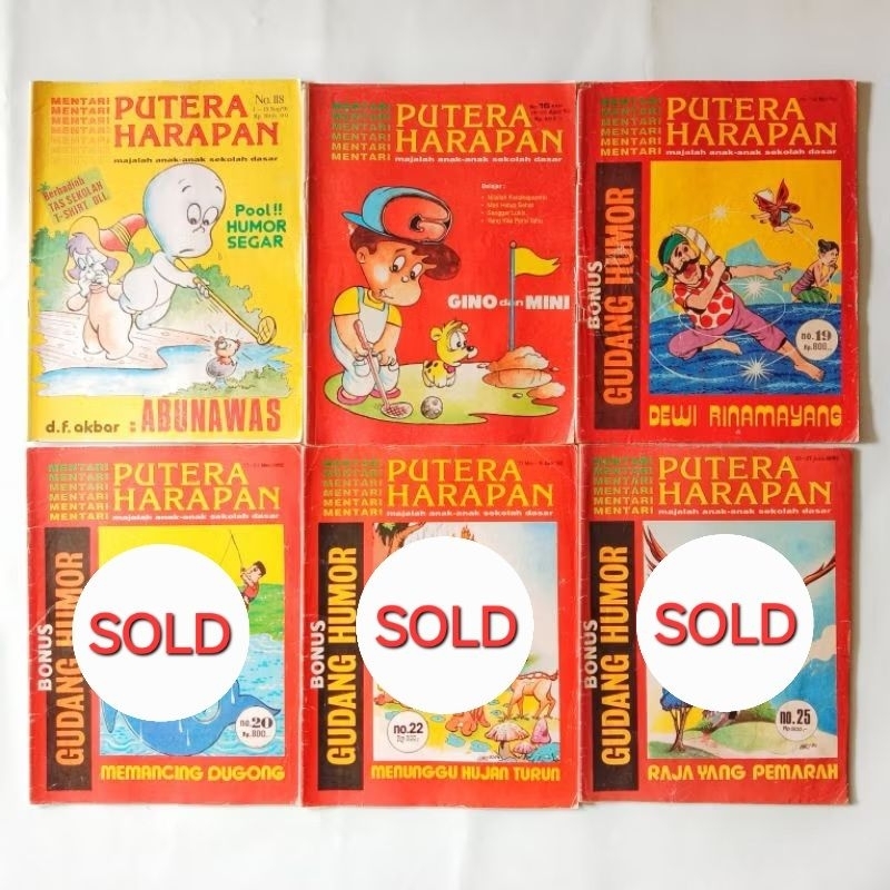 Majalah Mentari Putera Harapan Tahun 90an