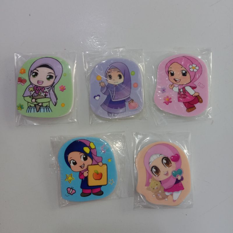 

INDAH JAYA STORE | Penghapus karakter hijab motif perempuan