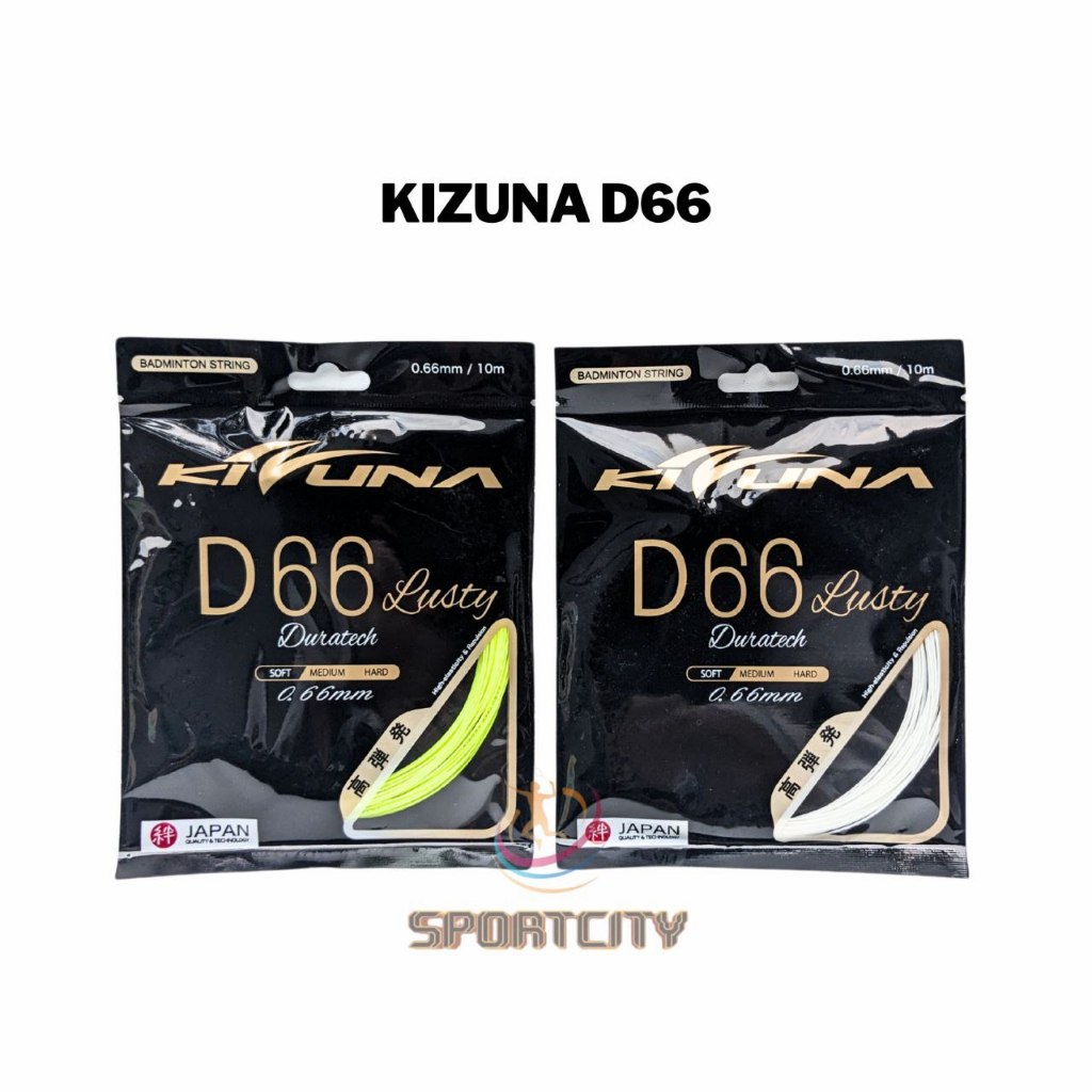 Senar Raket KIZUNA D66 lusty ORIGINAL 100%