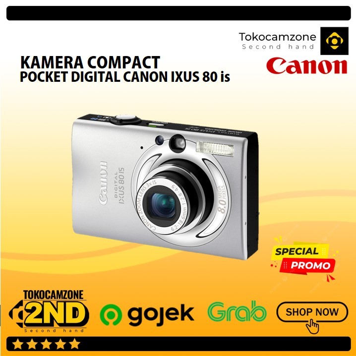 KAMERA CANON IXUS 80 is