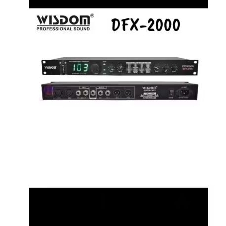 Efek Wisdom DFX 2000 Efek Vokal