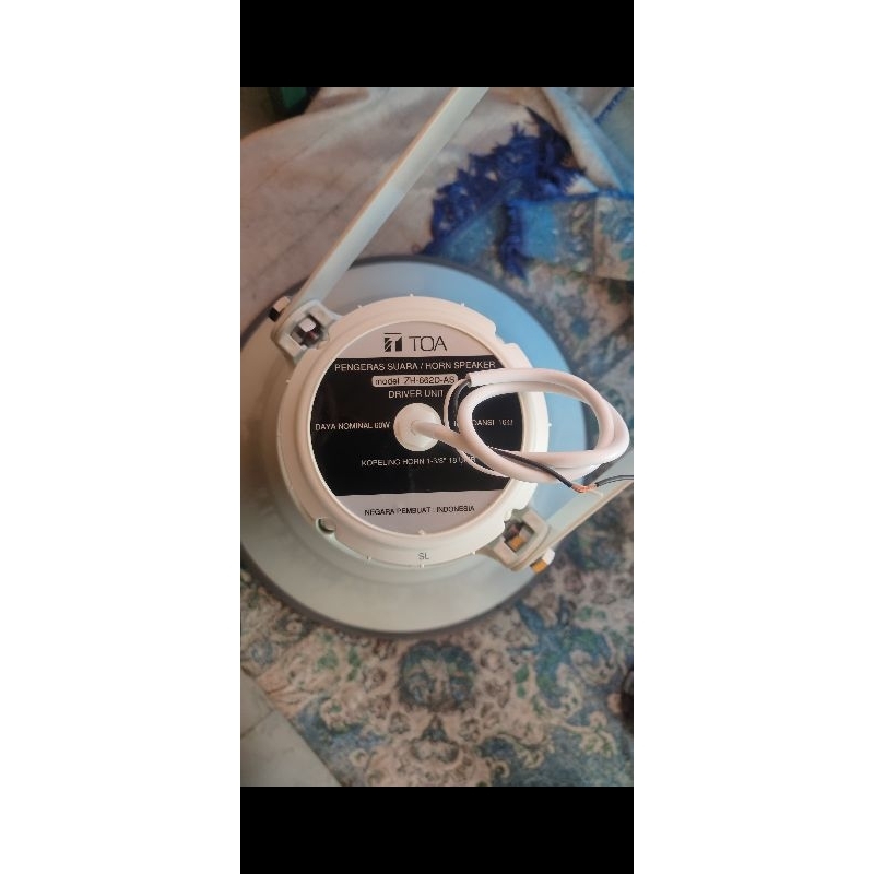 zh662D corong speaker toa 60watt tanpa metching alias low impendansi